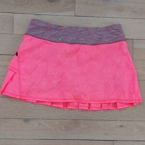 Lululemon Pink Women's Running Skort Like New Condition